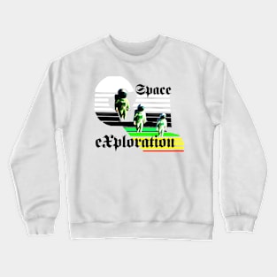 Space Exploration Crewneck Sweatshirt